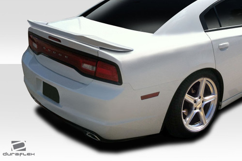 2011-2014 Dodge Charger Duraflex Hellcat Look Wing Spoiler - 1 Piece / Vehicle Year Make Model Trim - 2011-2014-Dodge Charger ALL / Product Type - Wing / Style Name -Hellcat / Kit Material - FRP (Fiberglass Reinforced Plastics) / Notes -