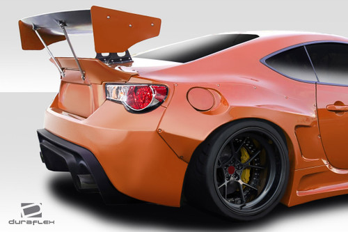 2013-2020 Scion FR-S Toyota 86 Subaru BRZ Duraflex GT500 V3 GT Swan Wing Spoiler - 9 Piece / Vehicle Year Make Model Trim - 2013-2020-Scion FRS ALL / Product Type - Wing / Style Name -GT500 V3 / Kit Material - FRP (Fiberglass Reinforced Plastics) / Notes - Does not include support rods