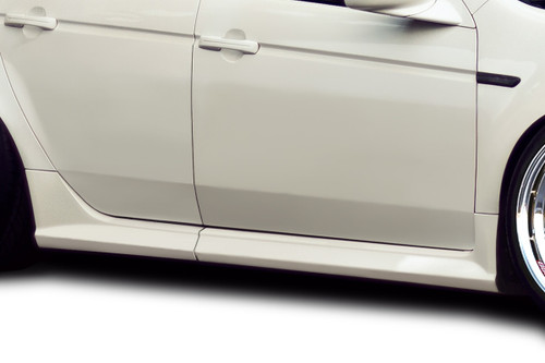 2004-2008 Acura TL Duraflex A Spec Look Side Skirts - 2 Piece / Vehicle Year Make Model Trim - 2004-2008-Acura TL ALL / Product Type - Sideskirts / Style Name -A Spec / Kit Material - FRP (Fiberglass Reinforced Plastics) / Notes -