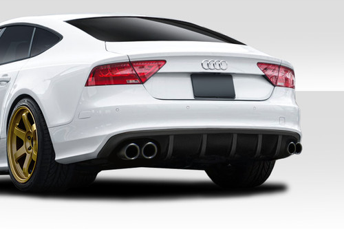2012-2015 Audi S7 C7 Duraflex DTM Rear Diffuser - 1 Piece / Vehicle Year Make Model Trim - 2012-2015-Audi S7 ALL / Product Type - Rear Lip/Add On / Style Name -DTM / Kit Material - FRP (Fiberglass Reinforced Plastics) / Notes -