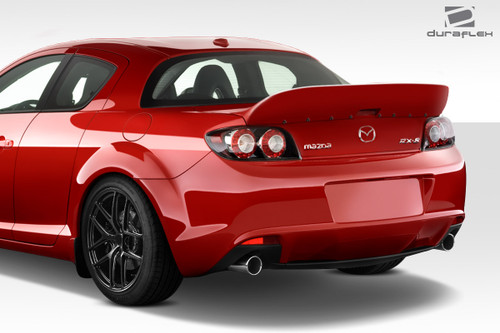2004-2008 Mazda RX-8 Duraflex RBS Wing - 1 piece (S) / Vehicle Year Make Model Trim - 2004-2008-Mazda RX8 ALL / Product Type - Wing / Style Name -RBS / Kit Material - FRP (Fiberglass Reinforced Plastics) / Notes -