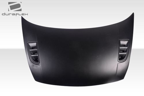 2006-2011 Honda Civic 4DR Duraflex Type M Hood - 1 Piece / Vehicle Year Make Model Trim - 2006-2011-Honda Civic 4DR / Product Type - Hood / Style Name -Type M / Kit Material - FRP (Fiberglass Reinforced Plastics) / Notes - Note: Hood pins are required.