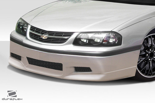 2000-2005 Chevrolet Impala Duraflex Champion Front Bumper - 1 Piece / Vehicle Year Make Model Trim - 2000-2005-Chevrolet Impala ALL / Product Type - Front Bumper / Style Name -Champion / Kit Material - FRP (Fiberglass Reinforced Plastics) / Notes -