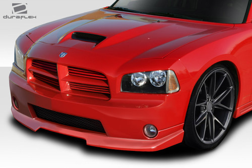 2006-2010 Dodge Charger Duraflex Markham Front Bumper - 1 Piece / Vehicle Year Make Model Trim - 2006-2010-Dodge Charger ALL / Product Type - Front Bumper / Style Name -Markham / Kit Material - FRP (Fiberglass Reinforced Plastics) / Notes -
