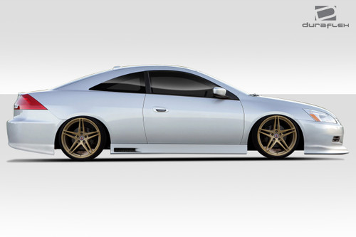 2003-2007 Honda Accord 2DR Duraflex C-2 Body Kit - 4 Piece - Includes C-2 Front Bumper (114657) C-2 Side Skirts (114658) V-speed Rear Bumper (100436) / Vehicle Year Make Model Trim - 2003-2007-Honda Accord 2DR / Product Type - Kit / Style Name -C-2 / Kit Material - FRP (Fiberglass Reinforced Plastics) / Notes -
