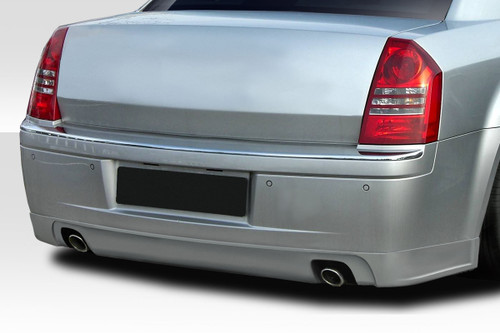 2005-2010 Chrysler 300 300C Duraflex Bomber Rear Lip Air Dam - 1 Piece / Vehicle Year Make Model Trim - 2005-2010-Chrysler 300 ALL / Product Type - Rear Lip/Add On / Style Name -Bomber / Kit Material - FRP (Fiberglass Reinforced Plastics) / Notes -