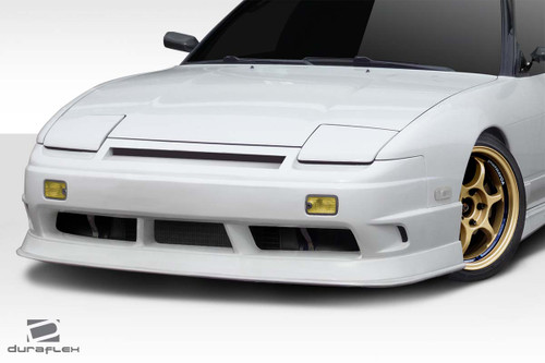 1989-1994 Nissan 240SX S13 Duraflex G-PR Front Bumper Cover - 1 Piece / Vehicle Year Make Model Trim - 1989-1994-Nissan 240SX ALL / Product Type - Front Bumper / Style Name -G-PR / Kit Material - FRP (Fiberglass Reinforced Plastics) / Notes -
