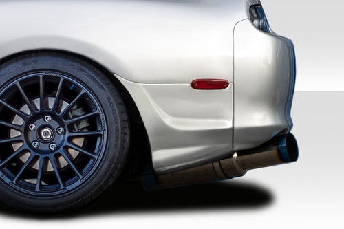 1993-1998 Toyota Supra Duraflex RD-X Rear Add Ons Spat Extensions - 2 Piece / Vehicle Year Make Model Trim - 1993-1998-Toyota Supra ALL / Product Type - Accessory / Style Name -RD-X / Kit Material - FRP (Fiberglass Reinforced Plastics) / Notes -