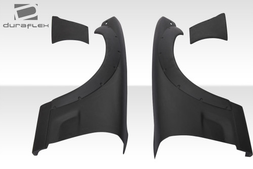 1993-1997 Mazda RX-7 Duraflex TKO Boss Wide Body Front Fenders - 4 Piece (S) / Vehicle Year Make Model Trim - 1993-1997-Mazda RX7 ALL / Product Type - Fender / Style Name -TKO Boss / Kit Material - FRP (Fiberglass Reinforced Plastics) / Notes -