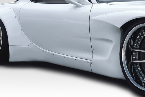 1993-1997 Mazda RX-7 Duraflex TKO RBS Wide Body Side Skirts Rocker Panels - 2 Piece (S) / Vehicle Year Make Model Trim - 1993-1997-Mazda RX7 ALL / Product Type - Sideskirts / Style Name -TKO RBS / Kit Material - FRP (Fiberglass Reinforced Plastics) / Notes -