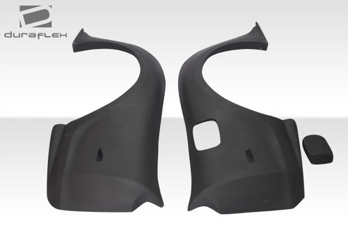 1993-1998 Toyota Supra Duraflex RD-X Wide Body Rear Fender Flares (+50mm) - 2 Piece / Vehicle Year Make Model Trim - 1993-1998-Toyota Supra ALL / Product Type - Fender / Style Name -RD-X / Kit Material - FRP (Fiberglass Reinforced Plastics) / Notes - +50mm
