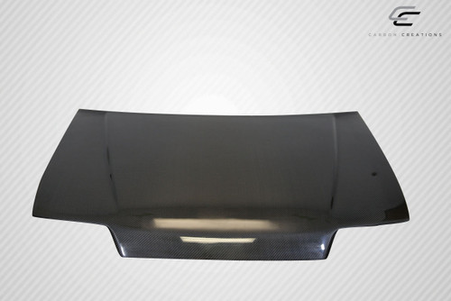 1988-1991 Honda Civic HB CR-X Carbon Creations SiR Look Style Hood - 1 Piece / Vehicle Year Make Model Trim - 1988-1991-Honda Civic HB / Product Type - Hood / Style Name -SiR Look / Kit Material - Carbon Fiber / Notes - Note: Hood pins are required.