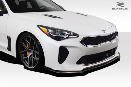 2018-2023 Kia Stinger Duraflex MSR Front Lip Under Spoiler - 1 Piece / Vehicle Year Make Model Trim - 2018-2023-Kia Stinger ALL / Product Type - Front Lip/Add On / Style Name -MSR / Kit Material - FRP (Fiberglass Reinforced Plastics) / Notes -