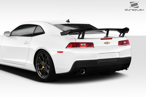 2014-2015 Chevrolet Camaro Duraflex ZL1 V2 Look Wing Spoiler - 4 Piece / Vehicle Year Make Model Trim - 2014-2015-Chevrolet Camaro ALL / Product Type - Wing / Style Name -ZL1 V2 Look / Kit Material - FRP (Fiberglass Reinforced Plastics) / Notes -
