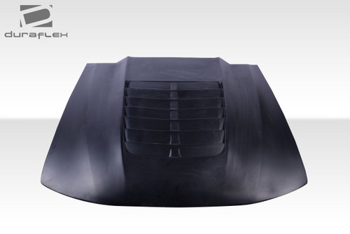 1999-2004 Ford Mustang Duraflex GT500 V2 Hood - 1 Piece / Vehicle Year Make Model Trim - 1999-2004-Ford Mustang ALL / Product Type - Hood / Style Name -GT500 V2 / Kit Material - FRP (Fiberglass Reinforced Plastics) / Notes - Note: Hood pins are required.