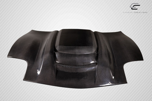 1997-2004 Chevrolet Corvette C5 Carbon Creations ZR1 V2 Hood - 1 Piece / Vehicle Year Make Model Trim - 1997-2004-Chevrolet Corvette ALL / Product Type - Hood / Style Name -ZR1 V2 / Kit Material - Carbon Fiber / Notes - Note: Hood pins are required.