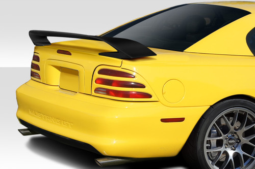 1994-1998 Ford Mustang Duraflex GT350 Look Rear Wing Spoiler - 1 Piece / Vehicle Year Make Model Trim - 1994-1998-Ford Mustang ALL / Product Type - Wing / Style Name -GT350 Look / Kit Material - FRP (Fiberglass Reinforced Plastics) / Notes -