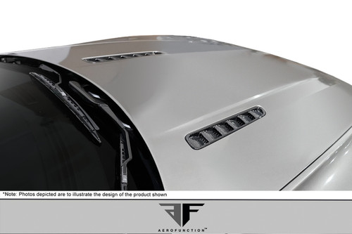 2006-2017 Aston Martin Vantage V8 Carbon AF-1 Hood Vents ( CFP ) - 2 Piece