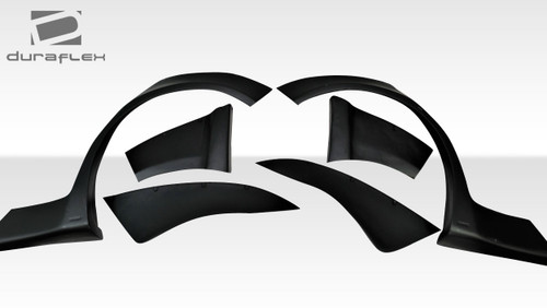 2008-2011 Subaru Impreza 2008-2010 Impreza WRX 4DR 5DR Duraflex MSR Rear Fender Flares - 6 Piece / Vehicle Year Make Model Trim - 2008-2011-Subaru Impreza 4DR / Product Type - Fender Flare / Style Name -MSR / Kit Material - FRP (Fiberglass Reinforced Plastics) / Notes - Notes: Modifications to the gas cap area must be done for sedan models. Must be used with MSR Side Skirts (115591)