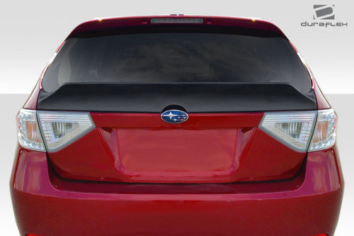 2008-2011 Subaru Impreza HB 2008-2014 WRX STI HB Duraflex MSR Rear Middle Wing Spoiler - 1 Piece / Vehicle Year Make Model Trim - 2008-2011-Subaru Impreza HB / Product Type - Wing / Style Name -MSR / Kit Material - FRP (Fiberglass Reinforced Plastics) / Notes -
