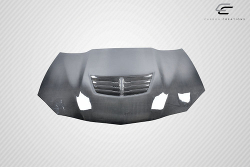 2004-2008 Pontiac Grand Prix Carbon Creations Stingray Z Hood- 1 Piece / Vehicle Year Make Model Trim - 2004-2008-Pontiac Grand Prix ALL / Product Type - Hood / Style Name -Stingray Z / Kit Material - Carbon Fiber / Notes - Note: Hood pins are required.