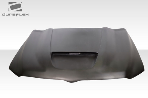2019-2025 Dodge Ram 1500 Duraflex SRT Ram Air Hood - 1 Piece / Vehicle Year Make Model Trim - 2019-2025-Dodge Ram ALL / Product Type - Hood / Style Name -SRT Ram Air / Kit Material - FRP (Fiberglass Reinforced Plastics) / Notes - Note: Hood pins are required.
