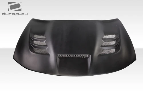 2015-2023 Dodge Charger Duraflex Viper Hood - 1 Piece / Vehicle Year Make Model Trim - 2015-2023-Dodge Charger ALL / Product Type - Hood / Style Name -Viper / Kit Material - FRP (Fiberglass Reinforced Plastics) / Notes - Note: Hood pins are required.