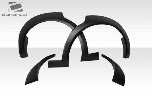 2006-2010 Dodge Charger Duraflex Novara Wide Body Rear Fender Flares - 4 Piece / Vehicle Year Make Model Trim - 2006-2010-Dodge Charger ALL / Product Type - Fender Flare / Style Name -Novara / Kit Material - FRP (Fiberglass Reinforced Plastics) / Notes -