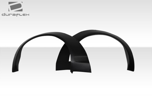 2006-2010 Dodge Charger Duraflex Novara Wide Body Front Fender Flares - 2 Piece / Vehicle Year Make Model Trim - 2006-2010-Dodge Charger ALL / Product Type - Fender Flare / Style Name -Novara / Kit Material - FRP (Fiberglass Reinforced Plastics) / Notes -