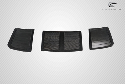 2003-2006 Nissan 350Z Z33 Carbon Creations GT1 Hood Vents - 3 Piece (S) / Vehicle Year Make Model Trim - 2003-2006-Nissan 350Z ALL / Product Type - Scoop / Style Name -GT1 / Kit Material - Carbon Fiber / Notes -
