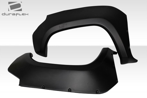 2016-2023 Toyota Tacoma Duraflex Circuit Front Fender Flares - 2 Piece / Vehicle Year Make Model Trim - 2016-2023-Toyota Tacoma ALL / Product Type - Fender Flare / Style Name -Circuit / Kit Material - FRP (Fiberglass Reinforced Plastics) / Notes - Note: Front fender is 2" wide.
