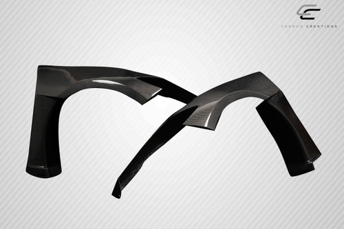 2020-2025 Chevrolet Corvette C8 Carbon Creations Gran Veloce Front Fenders - 2 Piece / Vehicle Year Make Model Trim - 2020-2025-Chevrolet Corvette ALL / Product Type - Fender / Style Name -Gran Veloce / Kit Material - Carbon Fiber / Notes -