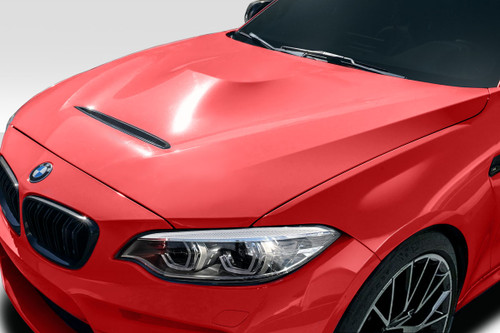 2014-2021 BMW 2 Series F22 / F87 M2 Duraflex GTS Look Hood - 1 Piece / Vehicle Year Make Model Trim - 2014-2021-BMW 2 Series ALL / Product Type - Hood / Style Name -GTS / Kit Material - FRP (Fiberglass Reinforced Plastics) / Notes - Hood pins are required.