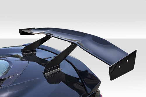 2020-2025 Chevrolet Corvette C8 Duraflex Gran Veloce GT Rear Wing Spoiler - 5 Piece / Vehicle Year Make Model Trim - 2020-2025-Chevrolet Corvette ALL / Product Type - Wing / Style Name -Gran Veloce / Kit Material - FRP (Fiberglass Reinforced Plastics) / Notes -