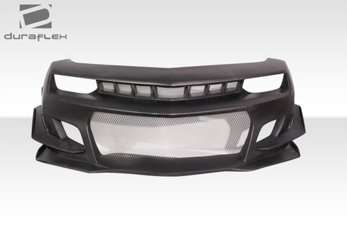 2010-2013 Chevrolet Camaro Duraflex ZL1 1LE Look Front Bumper - 1 Piece / Vehicle Year Make Model Trim - 2010-2013-Chevrolet Camaro 2DR / Product Type - Front Bumper / Style Name -ZL1 / Kit Material - FRP (Fiberglass Reinforced Plastics) / Notes - Note: the OEM Honeycomb Grille is not included with this purchase