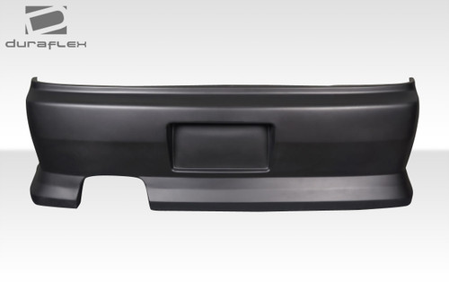 1995-1998 Nissan 240SX S14 Duraflex Super Drift Rear Bumper Cover - 1 Piece / Vehicle Year Make Model Trim - 1995-1998-Nissan 240SX ALL / Product Type - Rear Bumper / Style Name -Super Drift / Kit Material - FRP (Fiberglass Reinforced Plastics) / Notes -