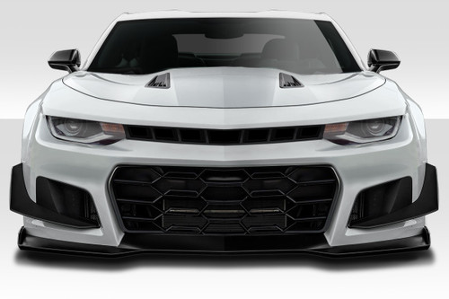 2016-2018 Chevrolet Camaro Duraflex ZL1 1LE Look Front Bumper - 1 Piece / Vehicle Year Make Model Trim - 2016-2018-Chevrolet Camaro ALL / Product Type - Front Bumper / Style Name -1LE / Kit Material - FRP (Fiberglass Reinforced Plastics) / Notes - ZL1 Style grille is not included