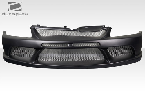 2003-2006 Mitsubishi Lancer Evolution 8 9 Duraflex Helico Front Bumper Cover - 2 Pieces (S) / Vehicle Year Make Model Trim - 2003-2006-Mitsubishi Evolution ALL / Product Type - Front Bumper / Style Name -VRS V2 / Kit Material - FRP (Fiberglass Reinforced Plastics) / Notes -