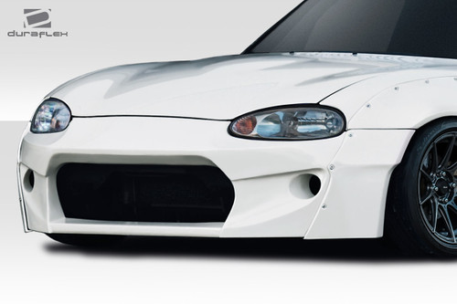 1999-2000 Mazda Miata Duraflex RBS Front Bumper Cover - 1 Piece / Vehicle Year Make Model Trim - 1999-2000-Mazda Miata ALL / Product Type - Front Bumper / Style Name -RBS / Kit Material - FRP (Fiberglass Reinforced Plastics) / Notes -