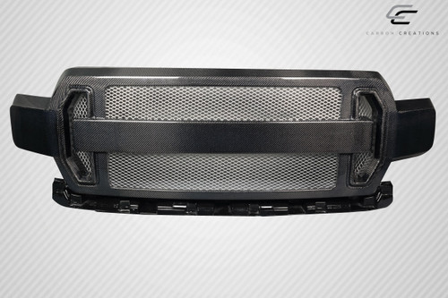 2018-2020 Ford F-150 Carbon Creations Rocky Grille - 1 Piece (S) / Vehicle Year Make Model Trim - 2018-2020-Ford F150 ALL / Product Type - Grilles / Style Name -Rocky / Kit Material - Carbon Fiber / Notes -