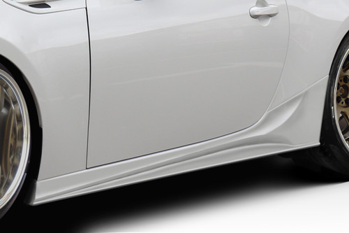 2013-2020 Scion FR-S Toyota 86 Subaru BRZ Duraflex S-Look Side Skirts - 2 Piece / Vehicle Year Make Model Trim - 2013-2020-Scion FRS ALL / Product Type - Sideskirts / Style Name -S-Look / Kit Material - FRP (Fiberglass Reinforced Plastics) / Notes -