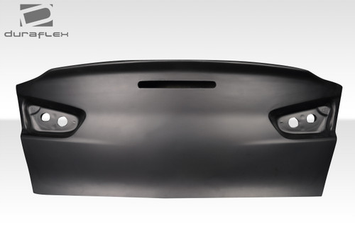2008-2017 Mitsubishi Lancer / Lancer Evolution 10 Duraflex Demon Trunk - 1 Piece / Vehicle Year Make Model Trim - 2008-2017-Mitsubishi Lancer ALL / Product Type - Trunk/Hatch / Style Name -Demon / Kit Material - FRP (Fiberglass Reinforced Plastics) / Notes -