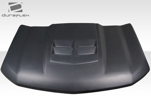 2019-2025 Chevrolet Silverado 1500 Duraflex ZL1 Look Hood - 1 Piece / Vehicle Year Make Model Trim - 2019-2025-Chevrolet Silverado ALL / Product Type - Hood / Style Name -ZL1 / Kit Material - FRP (Fiberglass Reinforced Plastics) / Notes - Hood pins are required.
