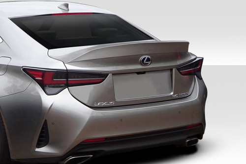 2015-2022 Lexus RC Duraflex Dreamtech Rear Wing Spoiler - 1 Piece / Vehicle Year Make Model Trim - 2015-2022-Lexus RC ALL / Product Type - Wing / Style Name -Dreamtech / Kit Material - FRP (Fiberglass Reinforced Plastics) / Notes -