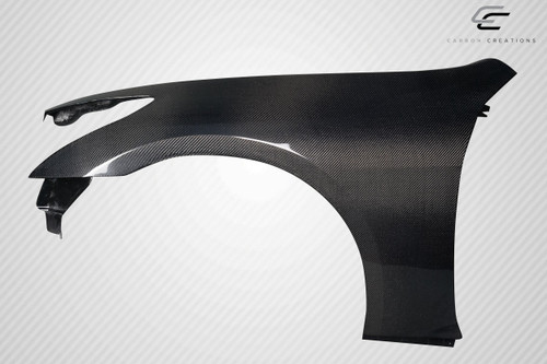 2007-2015 Infiniti G Sedan G25 G35 G37 / Q40 Carbon Creations OEM Look Front Fenders - 2 Pieces / Vehicle Year Make Model Trim - 2007-2015-Infiniti G Sedan 4DR / Product Type - Fender / Style Name -OEM Look / Kit Material - Carbon Fiber / Notes -