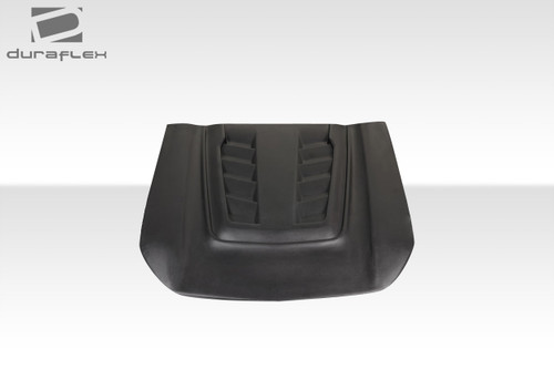 2019-2025 Chevy Silverado 1500 Duraflex Overland Hood Scoop - 1 Piece / Vehicle Year Make Model Trim - 2019-2025-Chevrolet Silverado ALL / Product Type - Hood / Style Name -Overland / Kit Material - FRP (Fiberglass Reinforced Plastics) / Notes - Hood pins are required.