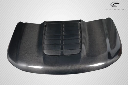 2016-2019 Ford Explorer Carbon Creations GT500 Look Hood - 1 Piece / Vehicle Year Make Model Trim - 2016-2019-Ford Explorer ALL / Product Type - Hood / Style Name -GT500 / Kit Material - Carbon Fiber / Notes - Hood pins are required.