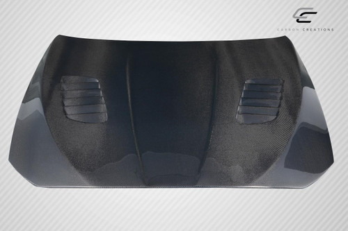 2011-2016 BMW 5 Series F10 4DR Carbon Creations Fusion Hood - 1 Piece / Vehicle Year Make Model Trim - 2011-2016-BMW 5 Series 4DR / Product Type - Hood / Style Name -Fusion / Kit Material - Carbon Fiber / Notes - Note: Hood pins are required.