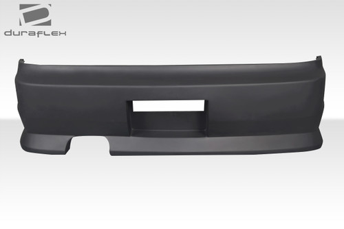 1995-1998 Nissan 240SX S14 Duraflex M1 Sport Rear Bumper Cover - 1 Piece / Vehicle Year Make Model Trim - 1995-1998-Nissan 240SX ALL / Product Type - Rear Bumper / Style Name -M1 / Kit Material - FRP (Fiberglass Reinforced Plastics) / Notes -