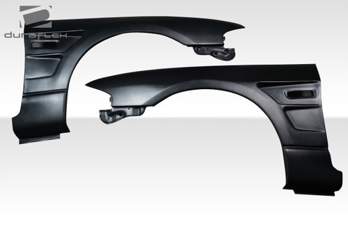 1995-1998 Nissan Skyline R33 2DR Duraflex D1 Sport 30MM Front Fenders - 2 Piece / Vehicle Year Make Model Trim - 1995-1998-Nissan Skyline 2DR / Product Type - Fender / Style Name -D1 / Kit Material - FRP (Fiberglass Reinforced Plastics) / Notes -